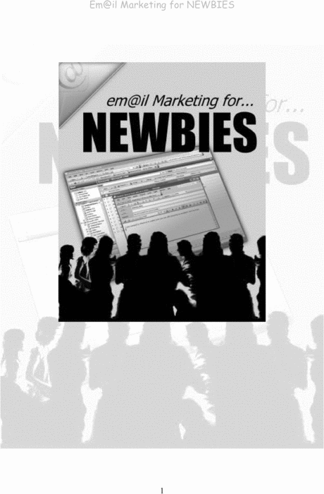 Product picture EmailMarketingNewbies E Course